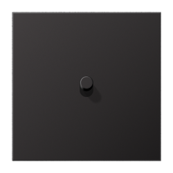 Выключатель 1-кл прох. (тумблер-цилиндр), цвет Dark, LS1912