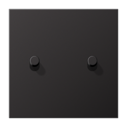 Выключатель 2-кл (тумблер-цилиндр), цвет Dark, LS1912