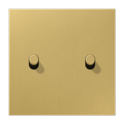 Выключатель 2-кл кноп. НО (тумблер-цилиндр), цвет Classic, LS1912