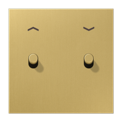 Выключатель для жалюзи (рольставней) кноп. (тумблер-цилиндр), цвет Classic, LS1912