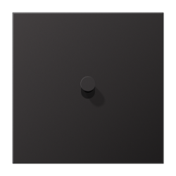 Выключатель 1-кл прох. (тумблер-конус), цвет Dark, LS1912