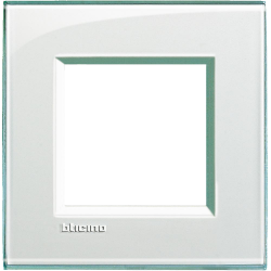 Рамка 1-ая (одинарная) прямоугольная, цвет Морская вода, LivingLight, Bticino