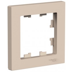 Рамка одинарная Schneider Electric Atlas Design песочный ATN001201
