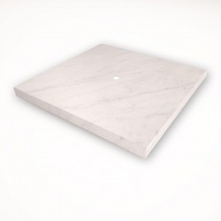 1 - клавишный выключатель Tense KNX INTSCBM1 Stone Carrara Bianco Marble